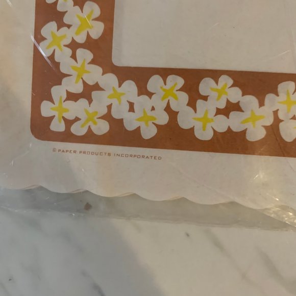 vintage hawaiian girl paper place mats unopened package of 20 tiki aloha… - Picture 5 of 7